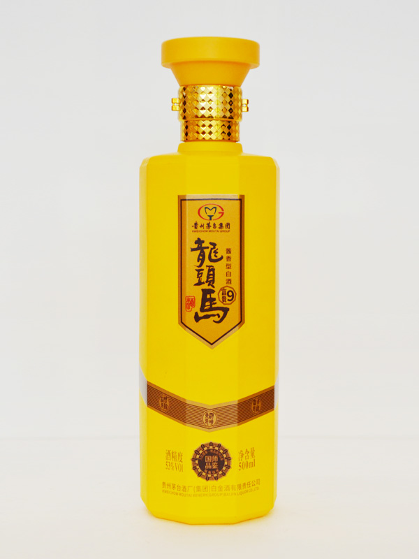 茅臺(tái)噴釉玻璃酒瓶