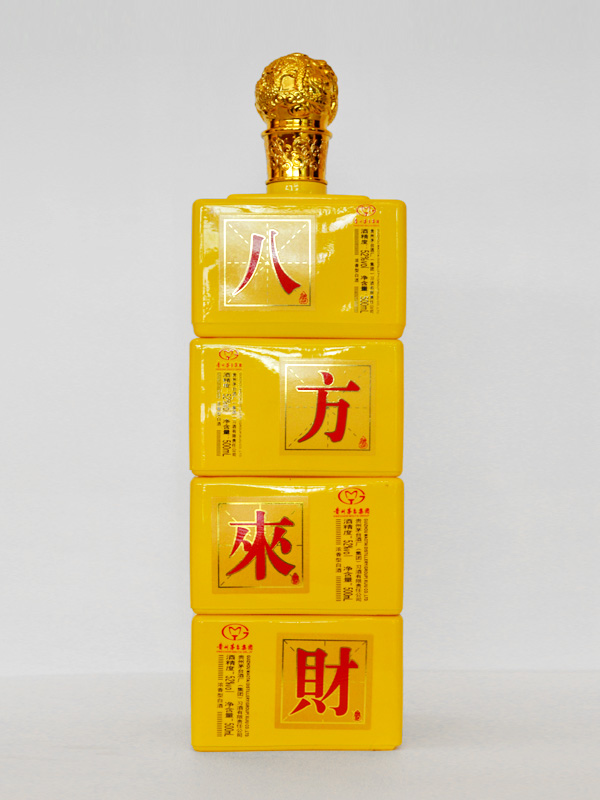 茅臺(tái)烤花玻璃瓶