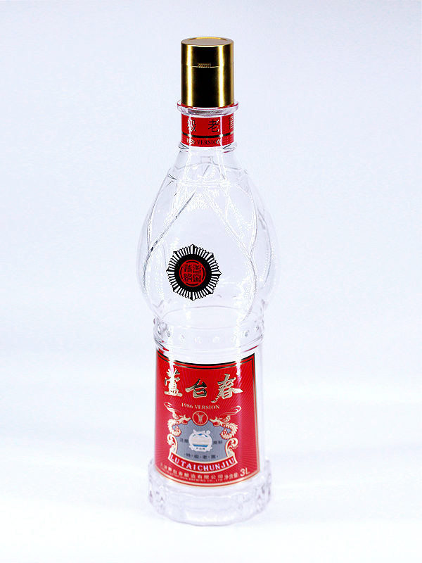 蘆臺春晶白料酒瓶